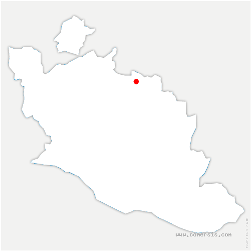 carte de localisation de Beaumont-du-Ventoux