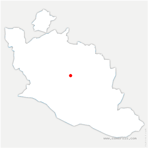 carte de localisation de Blauvac