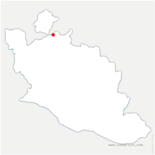 carte de localisation de Buisson