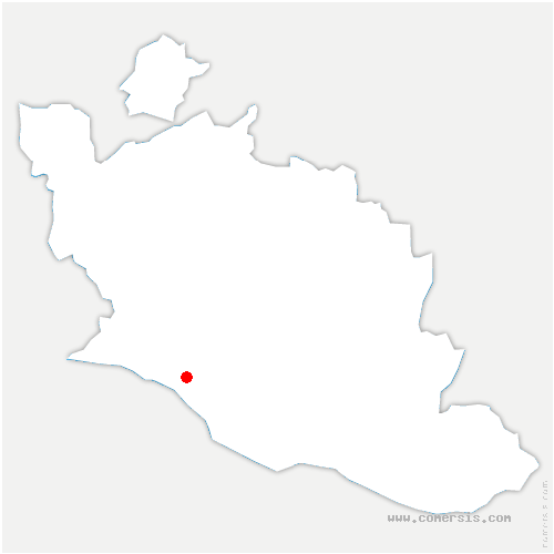 carte de localisation de Cavaillon