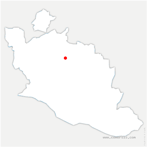 carte de localisation de Crillon-le-Brave