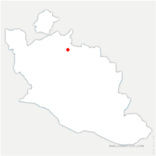 carte de localisation d'Entrechaux