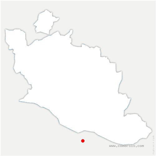 carte de localisation d'Eygaliers
