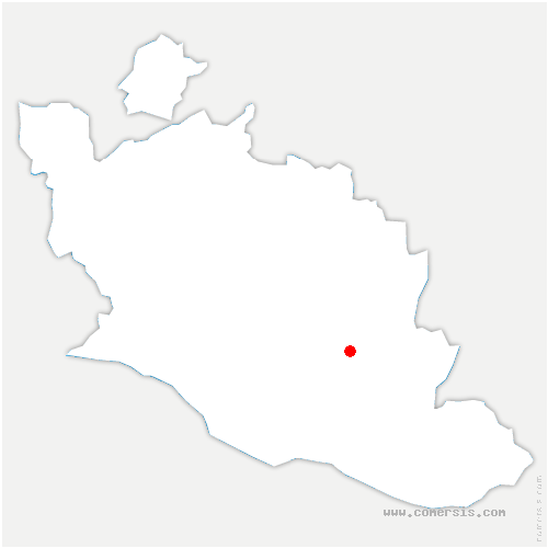carte de localisation de Gargas