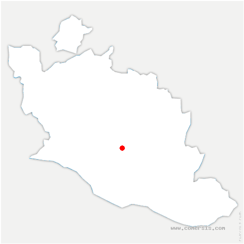 carte de localisation de Gordes