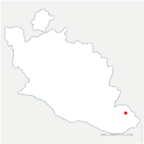 carte de localisation de Grambois
