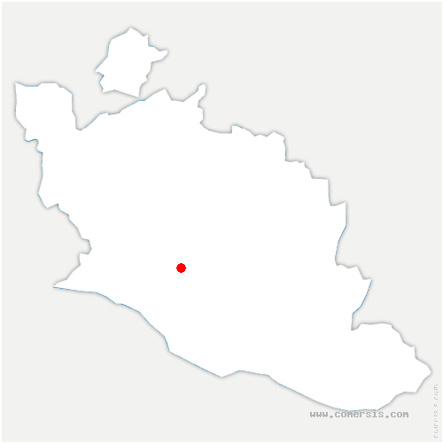 carte de localisation de l'Isle-sur-la-Sorgue