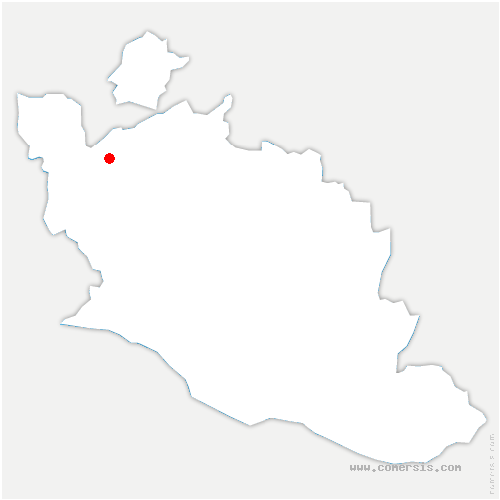 carte de localisation de Lagarde-Paréol