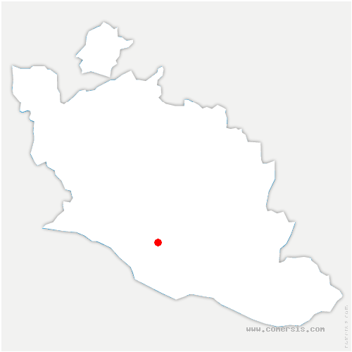 carte de localisation de Lagnes