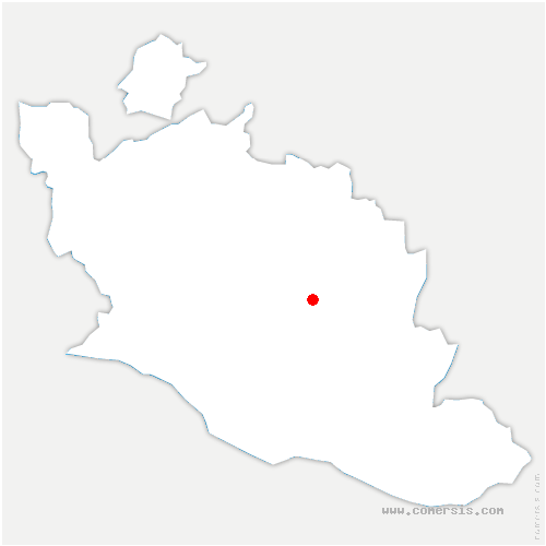 carte de localisation de Lioux