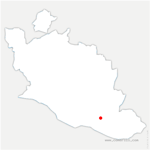 carte de localisation de Lourmarin