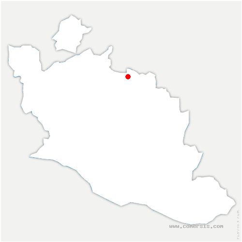 carte de localisation de Malaucène
