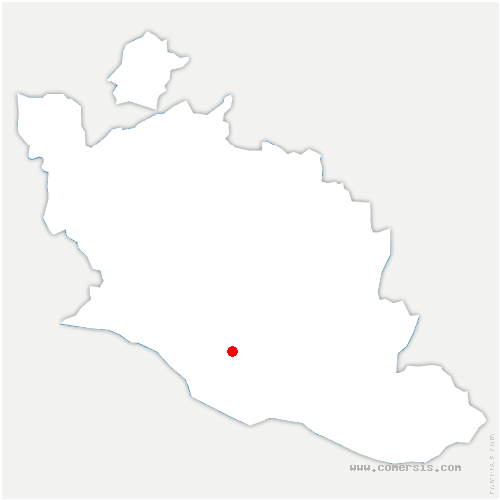 carte de localisation de Maubec