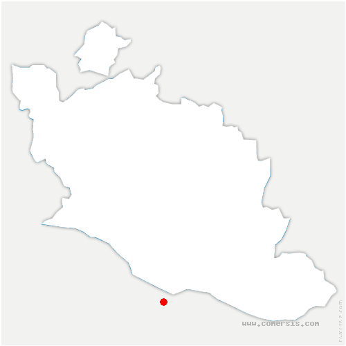 carte de localisation de Mérindol-les-Oliviers