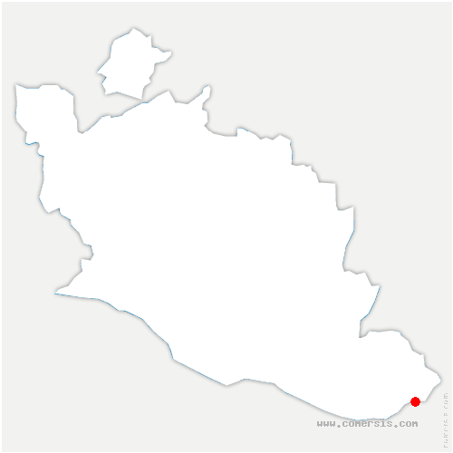 carte de localisation de Mirabeau