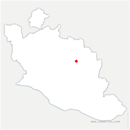 carte de localisation de Monieux