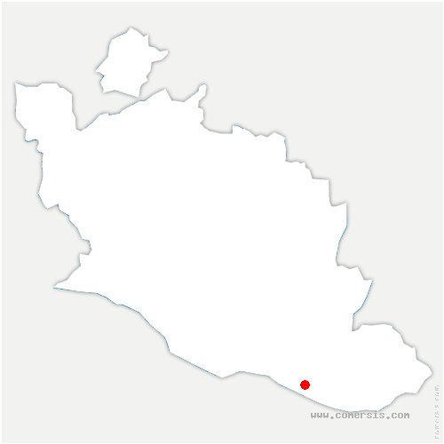 carte de localisation de Montauban-sur-l'Ouvèze