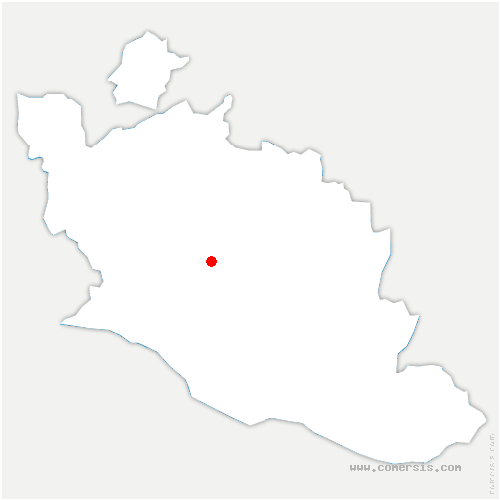 carte de localisation de Pernes-les-Fontaines