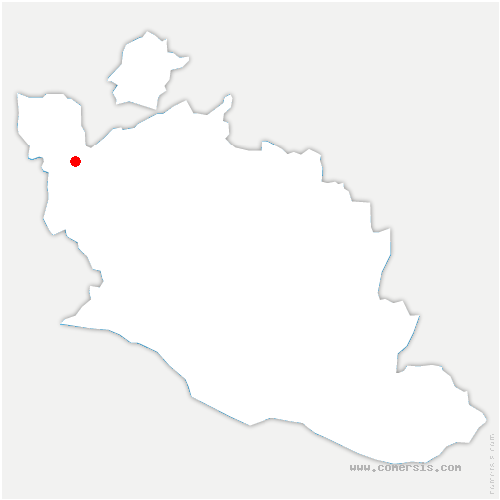 carte de localisation de Piolenc