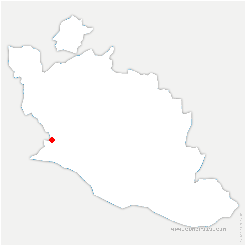 carte de localisation du Pontet