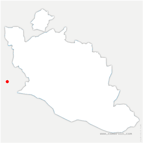 carte de localisation de Revest-du-Bion