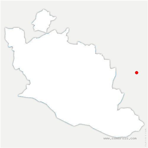 carte de localisation de Rochefort-du-Gard