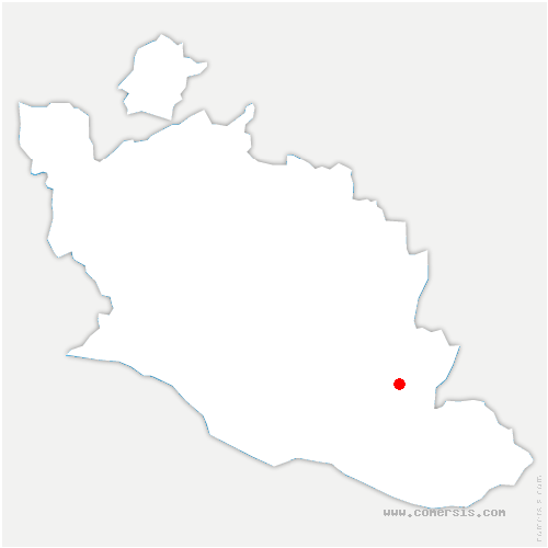 carte de localisation de Saignon