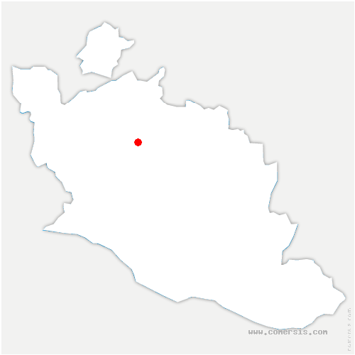 carte de localisation de Saint-Hippolyte-le-Graveyron