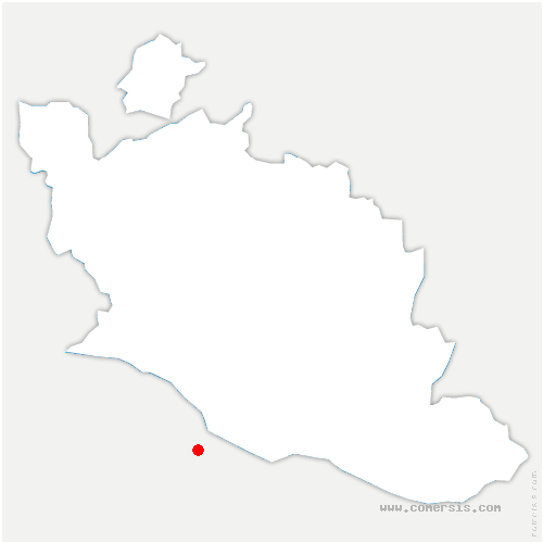 carte de localisation de Saint-Maurice-sur-Eygues