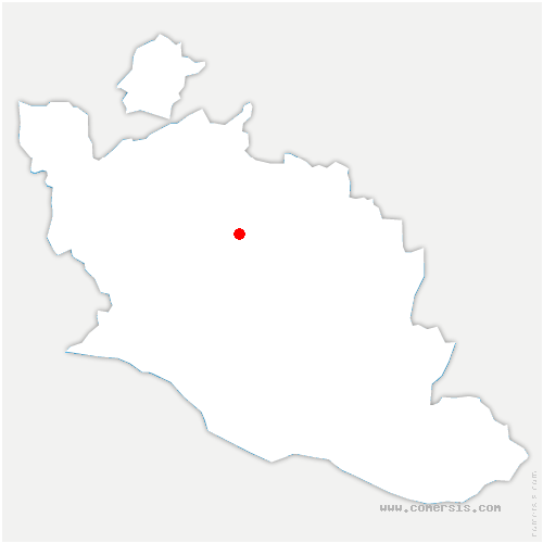 carte de localisation de Saint-Pierre-de-Vassols