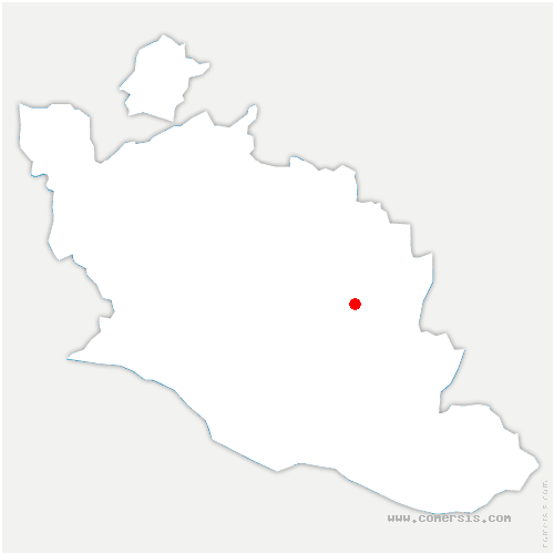carte de localisation de Saint-Saturnin-lès-Apt