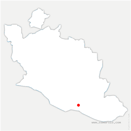 carte de localisation de Saint-Sauveur-Gouvernet