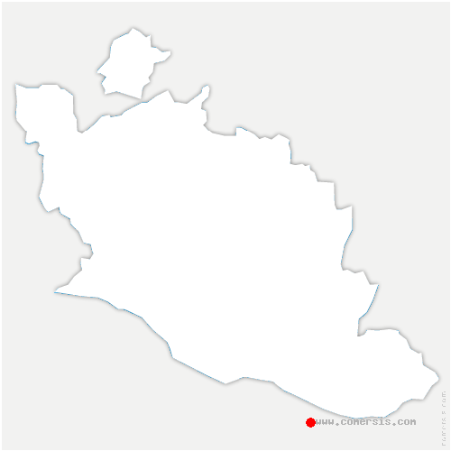 carte de localisation de Séderon