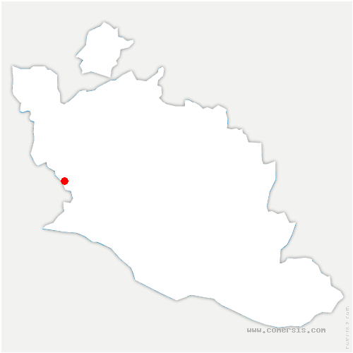 carte de localisation de Sorgues