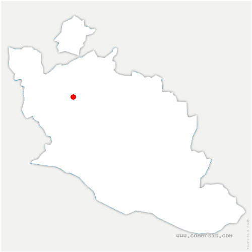 carte de localisation de Vacqueyras