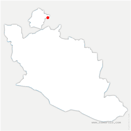 carte de localisation de Valréas