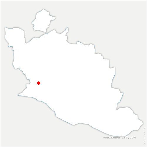 carte de localisation de Vedène