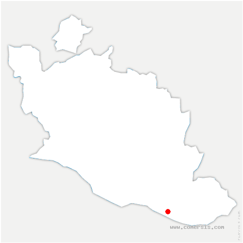 carte de localisation de Vers-sur-Méouge