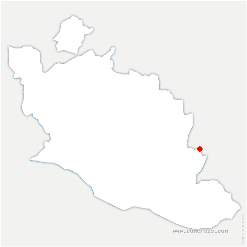 carte de localisation de Viens