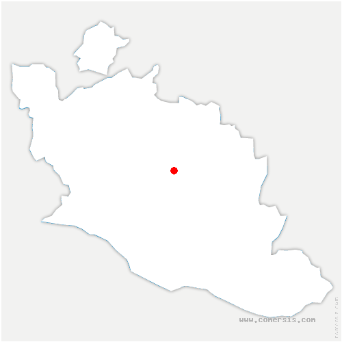 carte de localisation de Villes-sur-Auzon