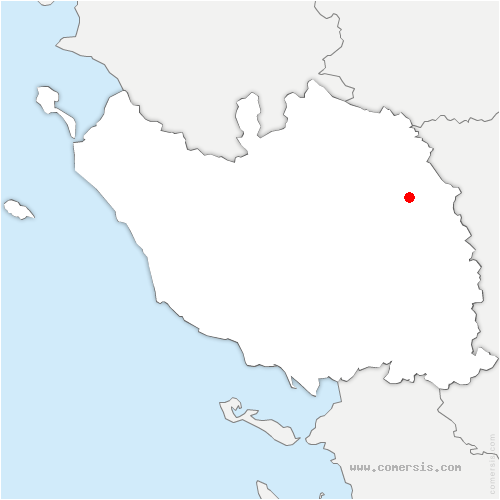 carte de localisation du Boupère