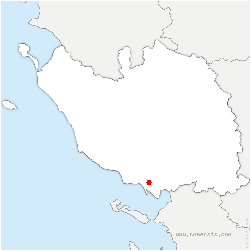 carte de localisation de la Chevrolière