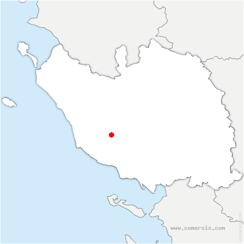 carte de localisation du Girouard