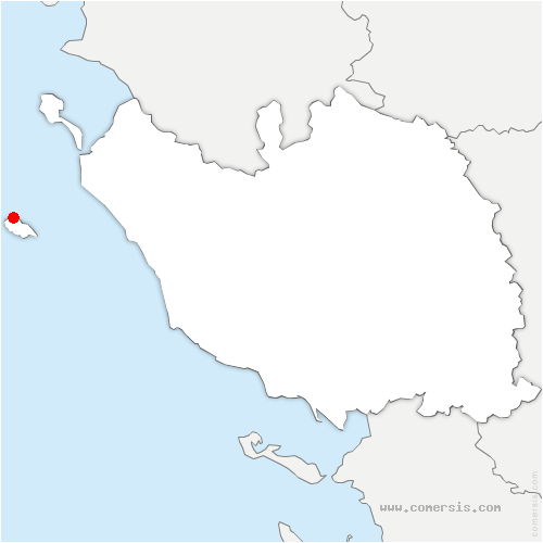 carte de localisation de l'Île-d'Yeu