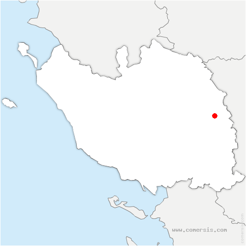 carte de localisation de Réaumur