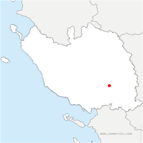 carte de localisation de Saint-Valérien