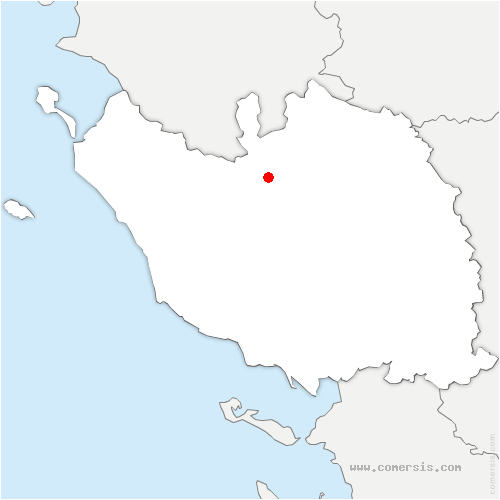 carte de localisation de Saligny
