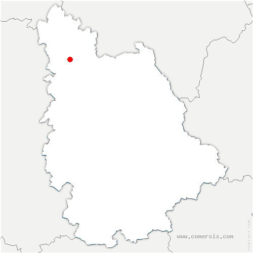 carte de localisation d'Angliers
