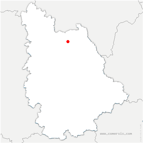 carte de localisation d'Antran