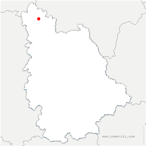 carte de localisation de Basses